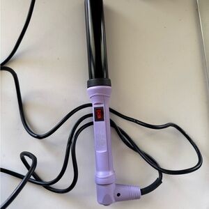 Purple and Black Curling Wand